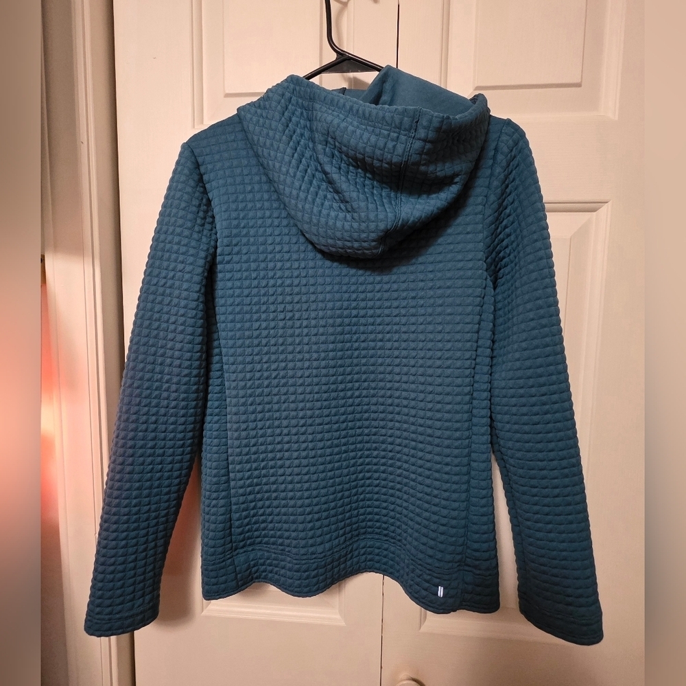 Nobull Quilted Zip Up Jacket Womens Size XS Blue - Picture 4 of 8